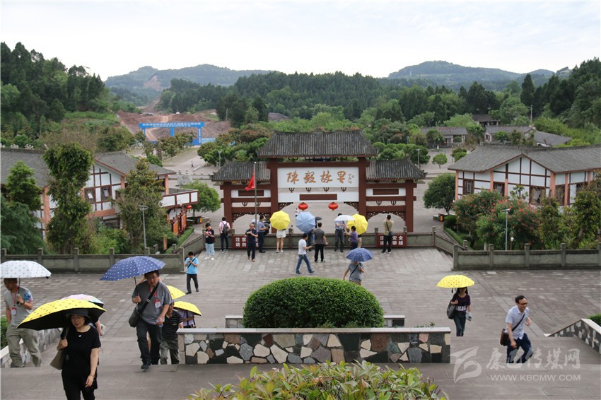 全川媒體走進資陽采風鏡像